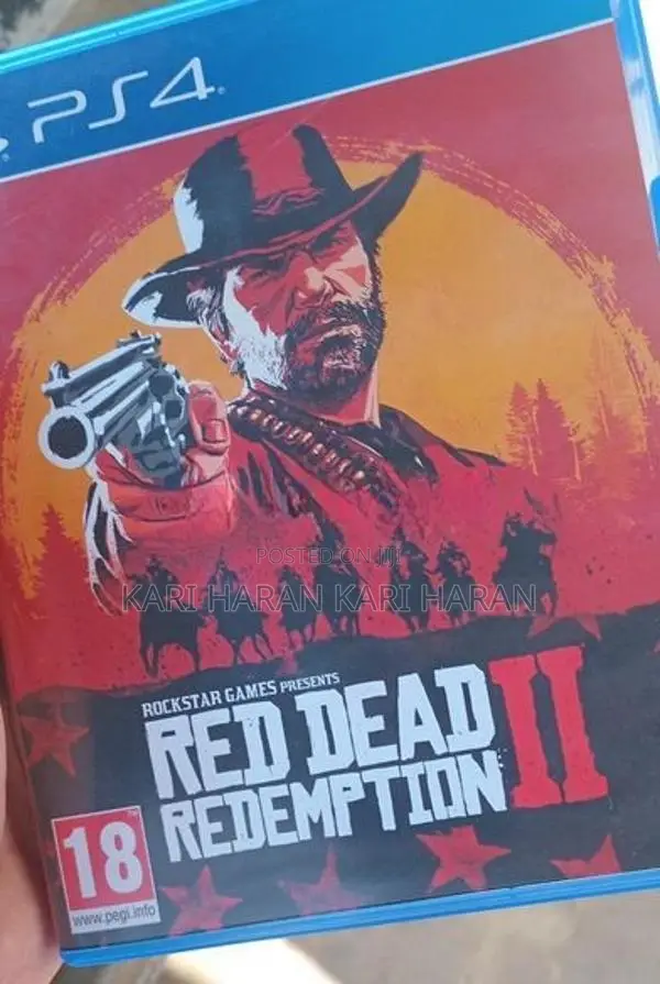 PS4 Games RDR 2