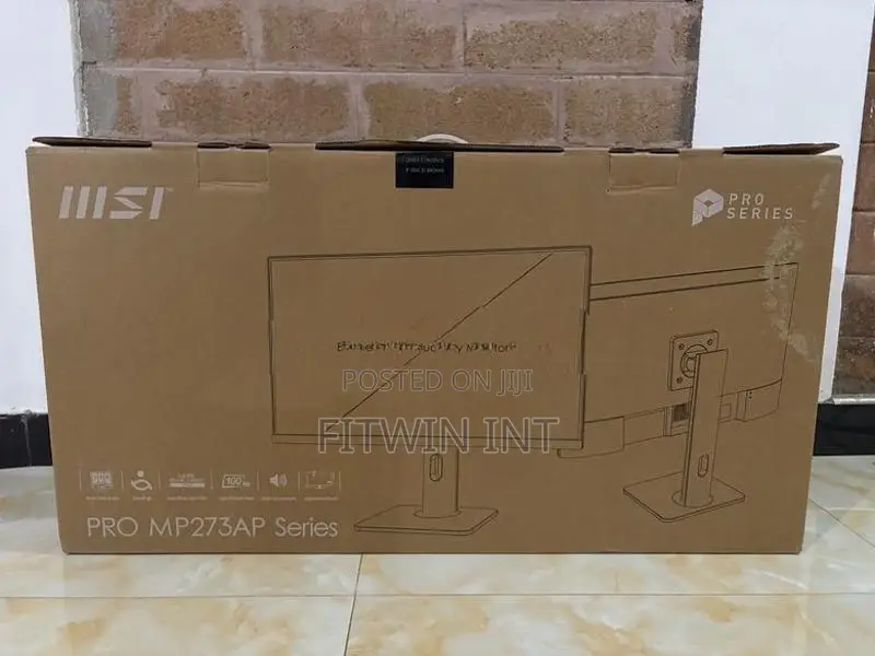 MSI Pro MP273AP Series 27 Inch Frameless Monitor