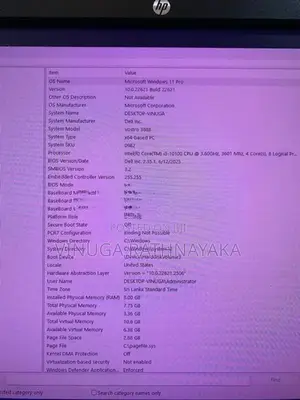 Dell i3 10th Pc Full Set