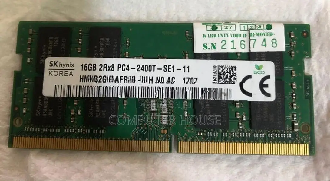 DDR4 16GB Laptop RAM Card