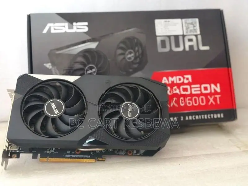 ASUS RX - 6600XT 8GB WITH BOX