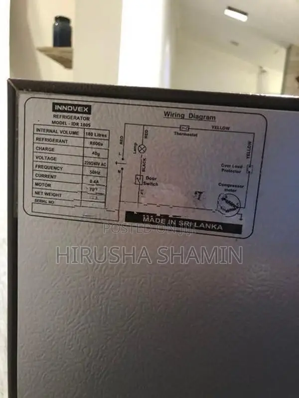 Innovex 180L Refrigerator