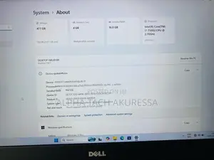 DELL inspiron core i7 - 7th GEN 16GB RAM 512GB NVMe with Radeon Graphi