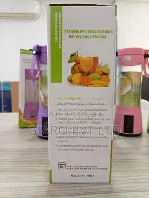 Portable Mini Juice Blender