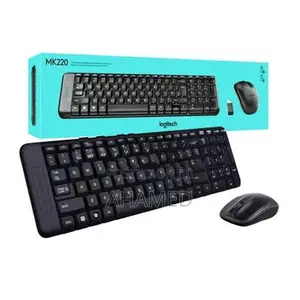 Logitech MK220 Wireless Keyboard with Mouse Combo