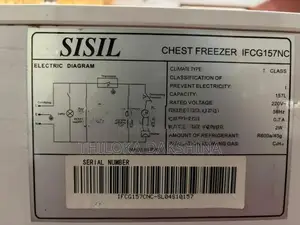 Sisil Chest Freezer 157L