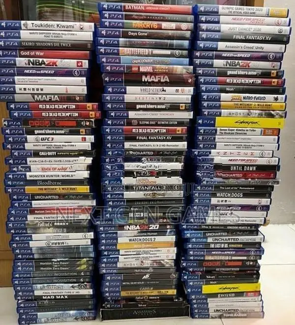 PS4 Game List