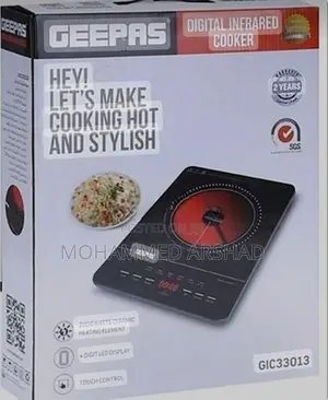 Geepas Induction Cooker Digital Infrared