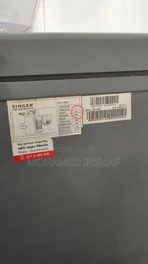 Singer Deep Freezer