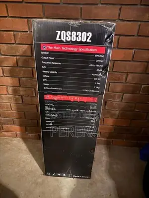 Bluetooth Speaker 8"x 3