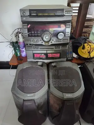 Sony CD Speaker Set Up