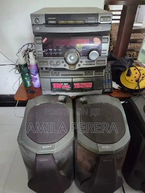 Sony CD Speaker Set Up