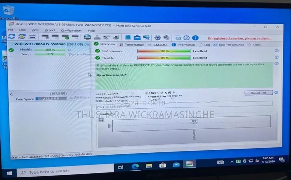 WD 320GB HDD