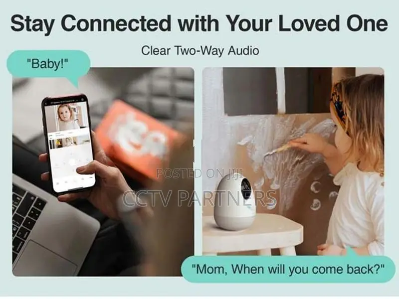 Botslab Wifi support 2K one touch call two-way-Voice smart CCTV Camera