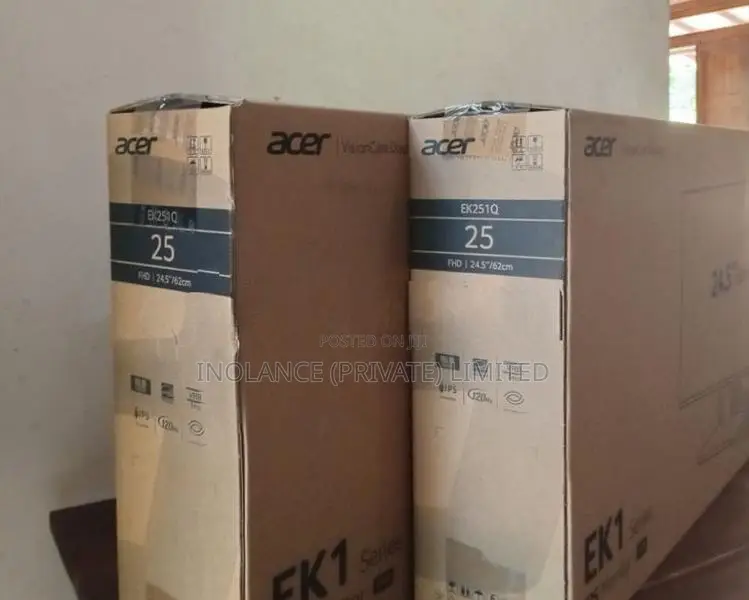 Acer EK251Q 24.5" IPS Full HD 120Hz Monitor