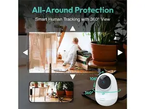 Botslab Wifi support 2K one touch call two-way-Voice smart CCTV Camera