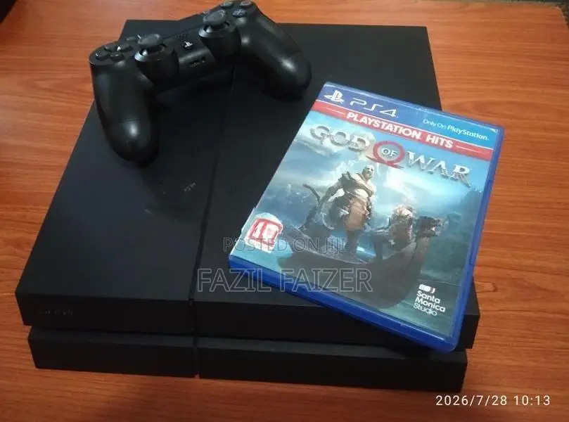 PS4 Matte Black 500GB