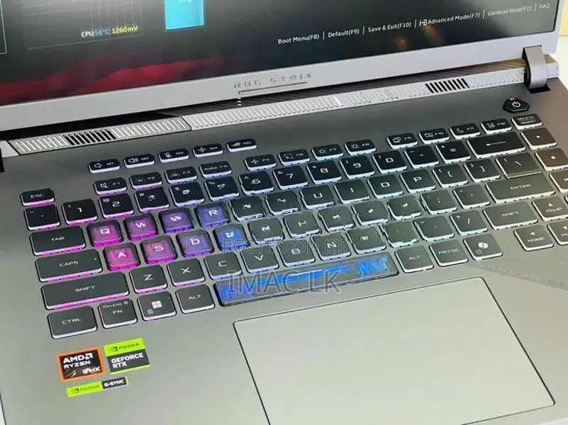 Asus Rog Strix G16 – Ryzen 9 9955HX + RTX5060 8GB VGA -16GB RAM -Lapto