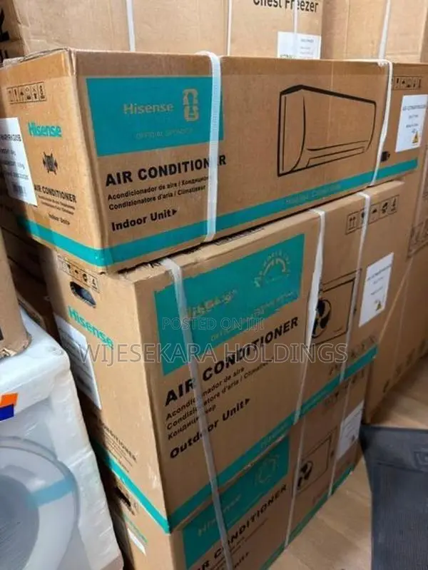 Genuine Sealed Box Hisense 12000BTU R32 Gas AC - Showroom