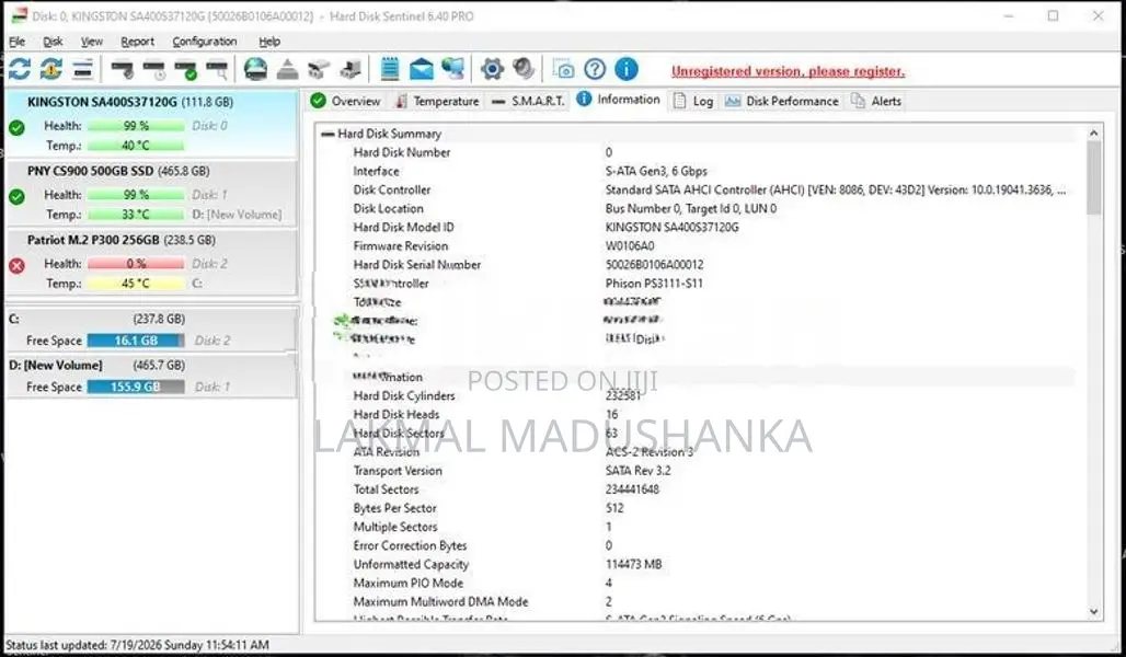 120GB SSD