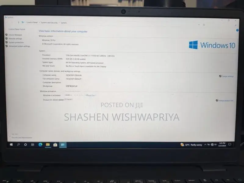 Dell i3 laptop