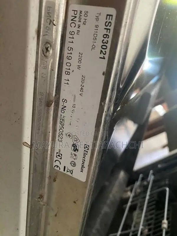 Electrolux ESF63021 Freestanding Dishwasher