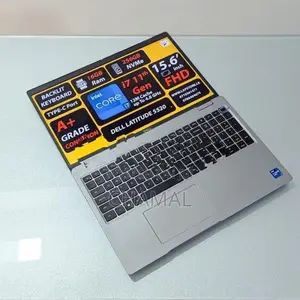Dell Latitude 5520 Core i7 -1185G7 11th Gen|16GB DDR4 RAM|512GB NVMe S