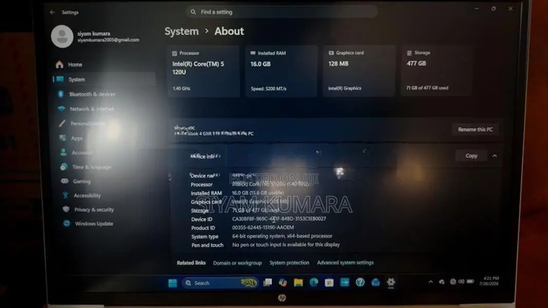 HP ProBook 4 G11 Core 5