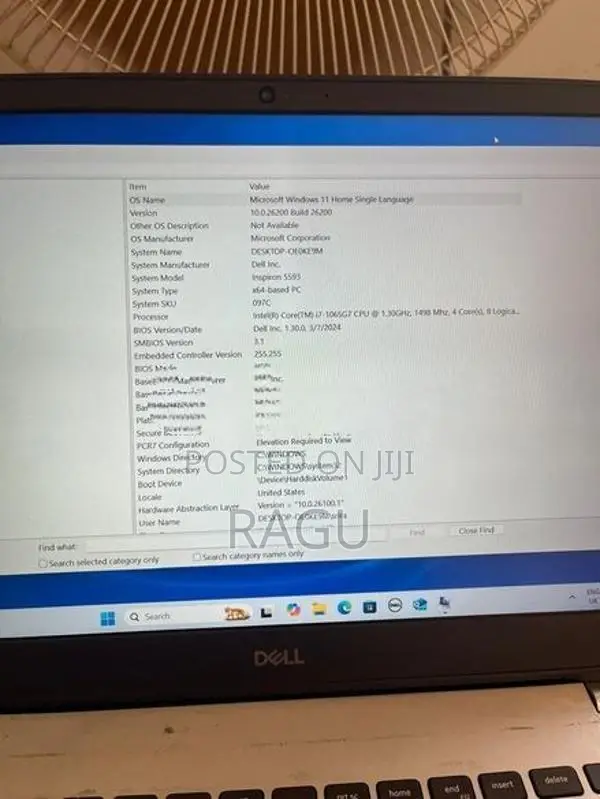 Dell Laptop i7