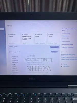 Dell Latitude I5 6th gen