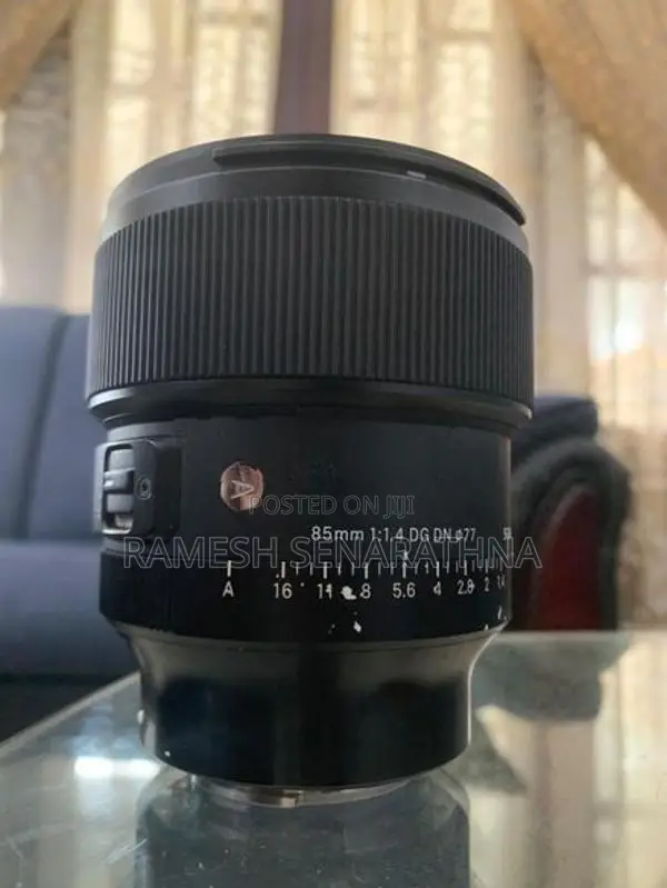 Sigma 85mm 1.4 DG DN Art lense