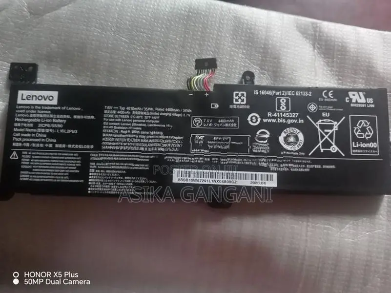 Lenovo Laptop Battery