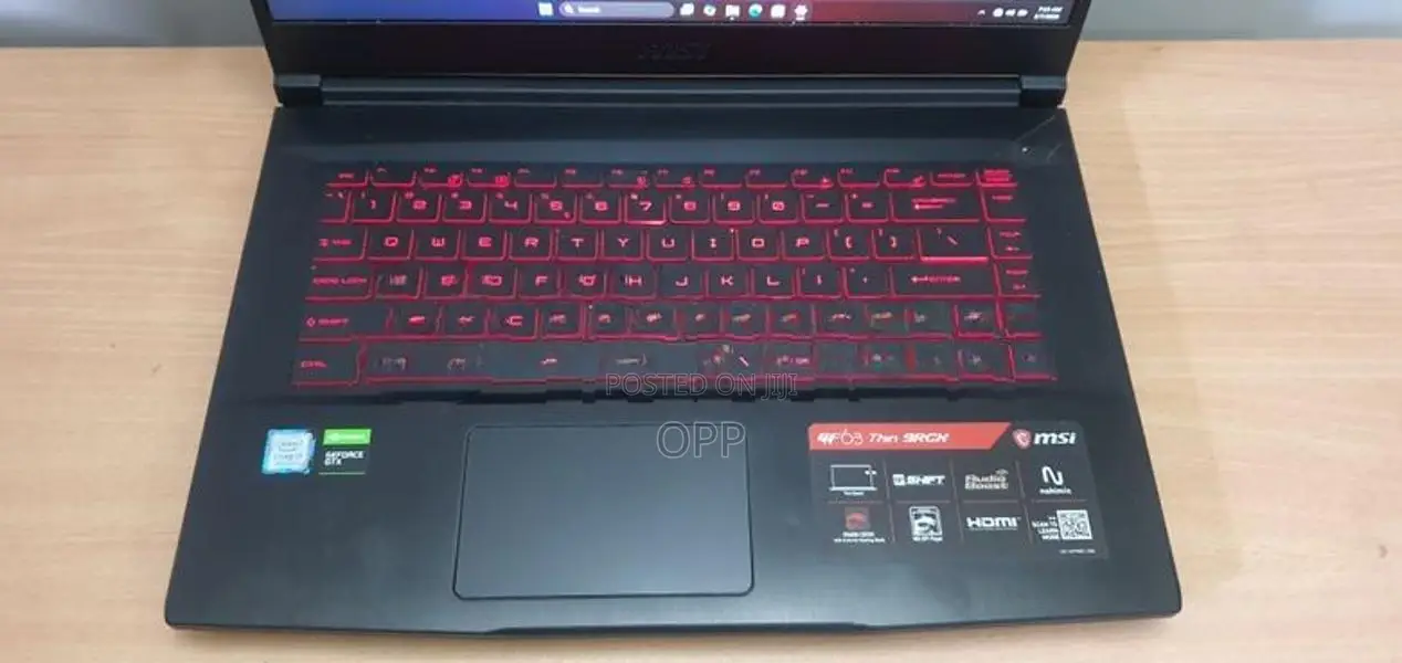 MSI GF63 Thin 9RCX Core i7-9750H 24GB RAM GTX 1650 4GB 256GB
