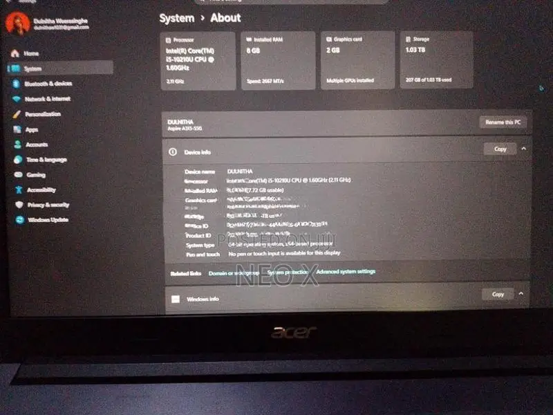 Acer Aspire 3