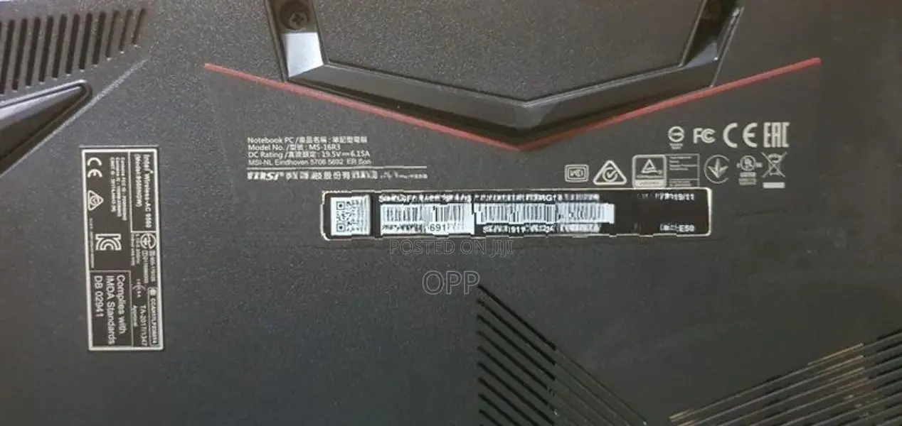 MSI GF63 Thin 9RCX Core i7-9750H 24GB RAM GTX 1650 4GB 256GB