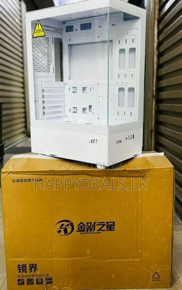 Tempered Glass White PC Case