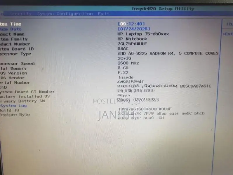 HP Notebook AMD R4 SSD 8GB Laptop