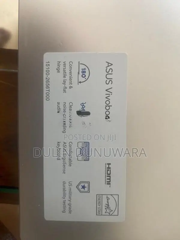 ASUS VIVOBOOK intel Core 7 120U 8GB DDR5 Ram 512GB NVMe Super Fast SSD