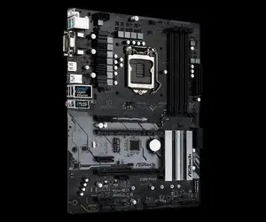 Z390 4 RAM SLOTS DDR4 MOTHERBOARD USED