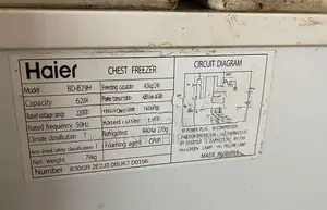 Haier Freezer