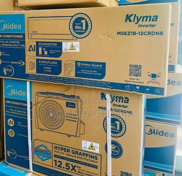 Midea Non Inverter Brand New AC 9000BTU