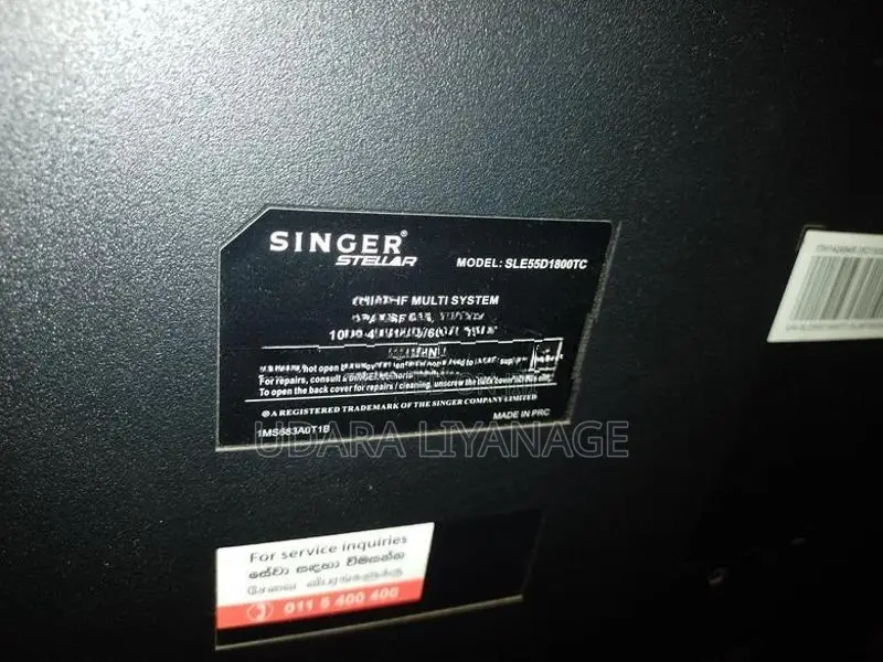 Singer Stellar 4K UHD 55 inch TV