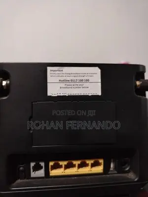 Router Dialog Broadband