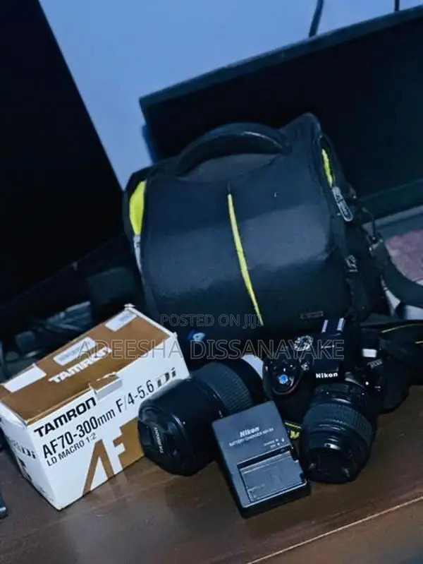 Nikon D5300 Camera with 70-300mm Lens