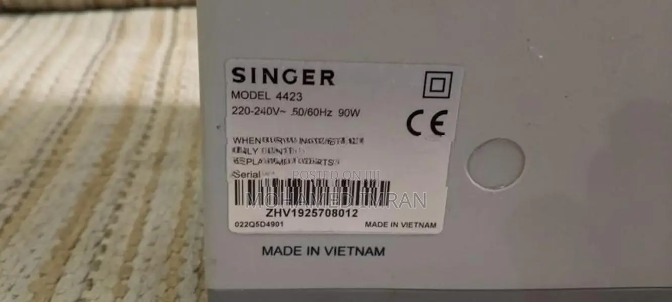 SINGER HEAVY DUTY SEWING MACHINE
