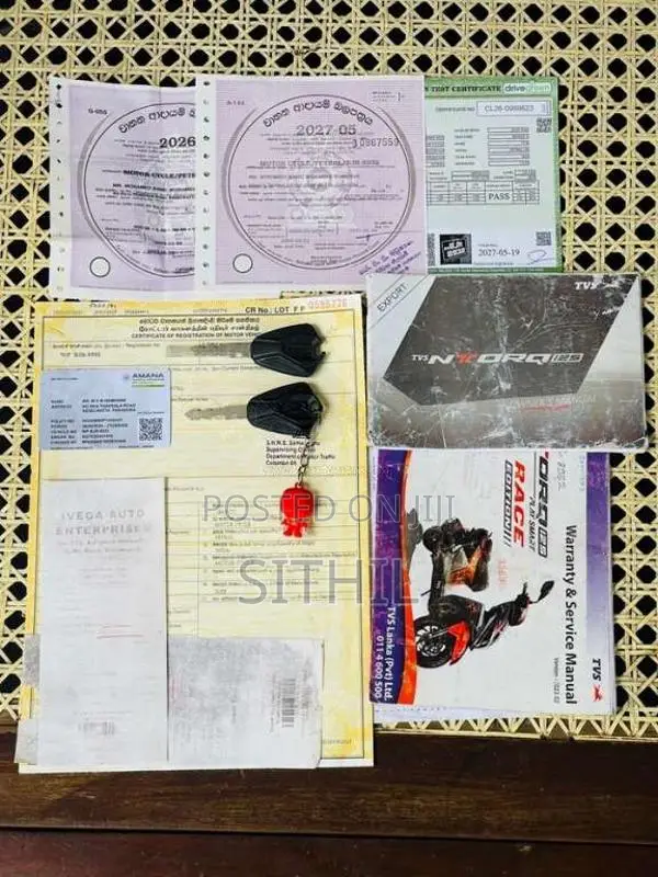 TVS Ntorq Race Edition 2025 Motorbike (Used)