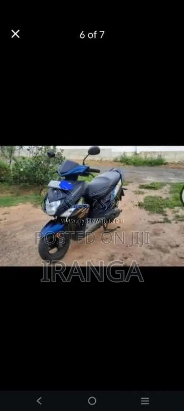Yamaha Ray ZR 2018 Motorbike (Used)