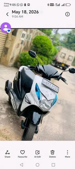 Honda Dio 2016 Motorbike (Used)