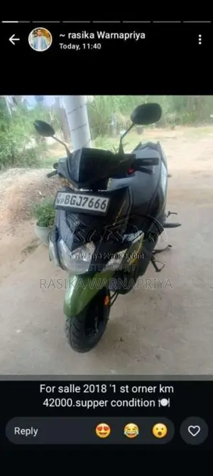 Yamaha Ray Zr 2018 motorcycle (Used)