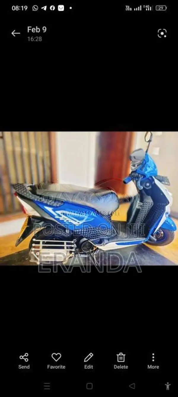 Honda Dio 2016 Motorbike (Used)